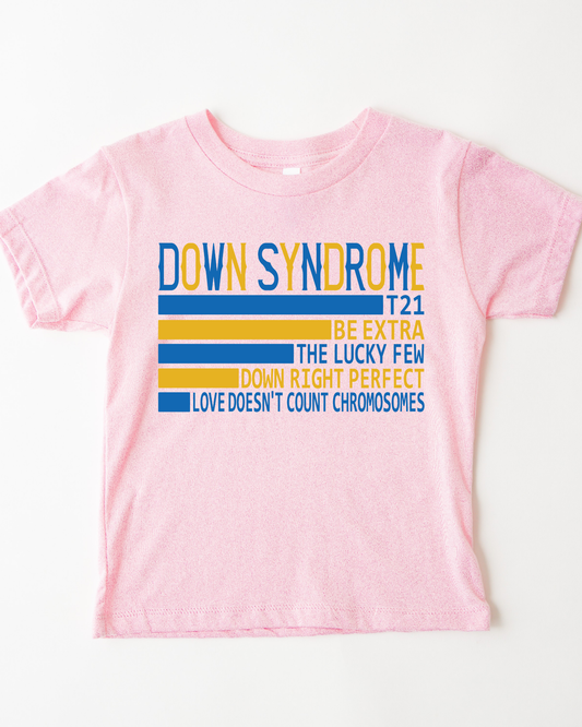 Down Syndrome Awareness Tee All sizes