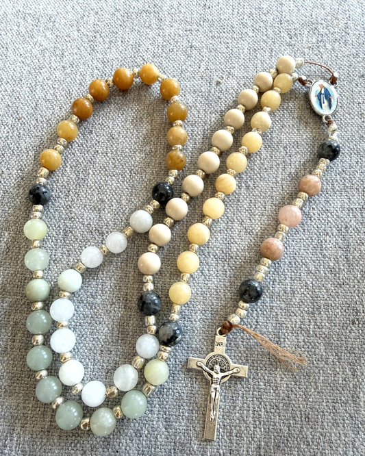 Light Gemstone Rosary