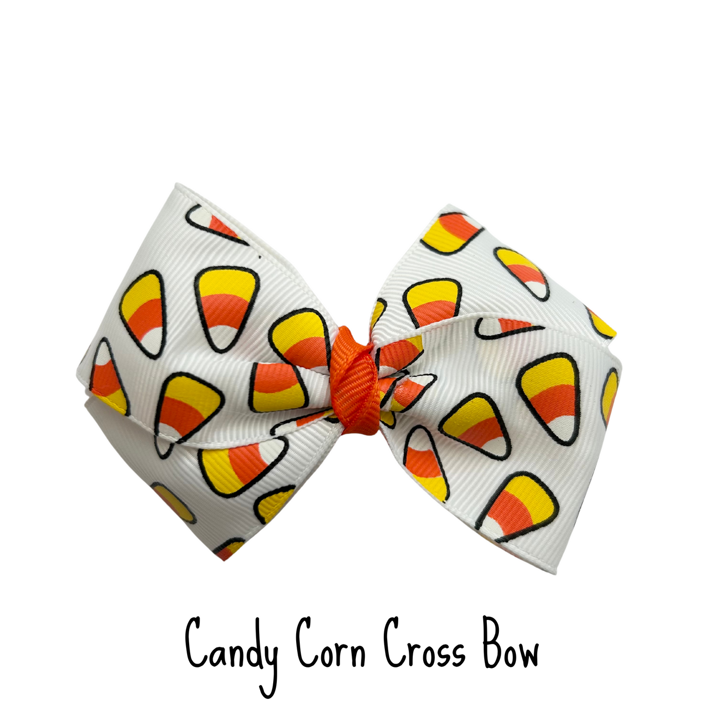 Candy Corn Bow