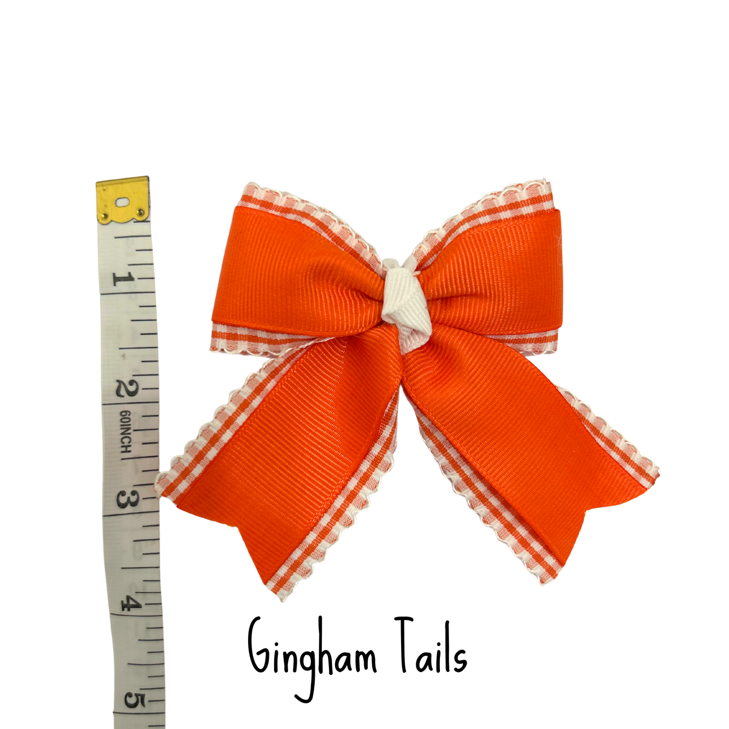 Gingham Joy Bow-Choose Your medal