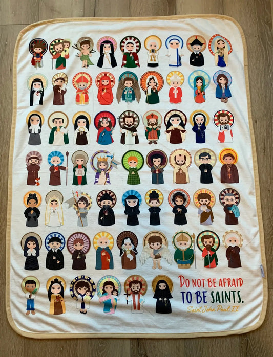 Saints and Snuggles 30x40” Blanket