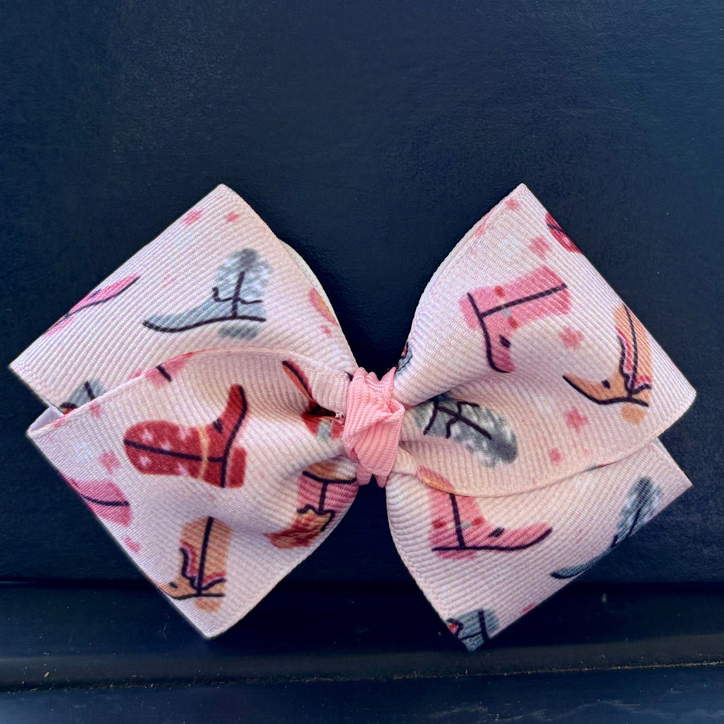 Little Cowgirl Bow-Choose your medal