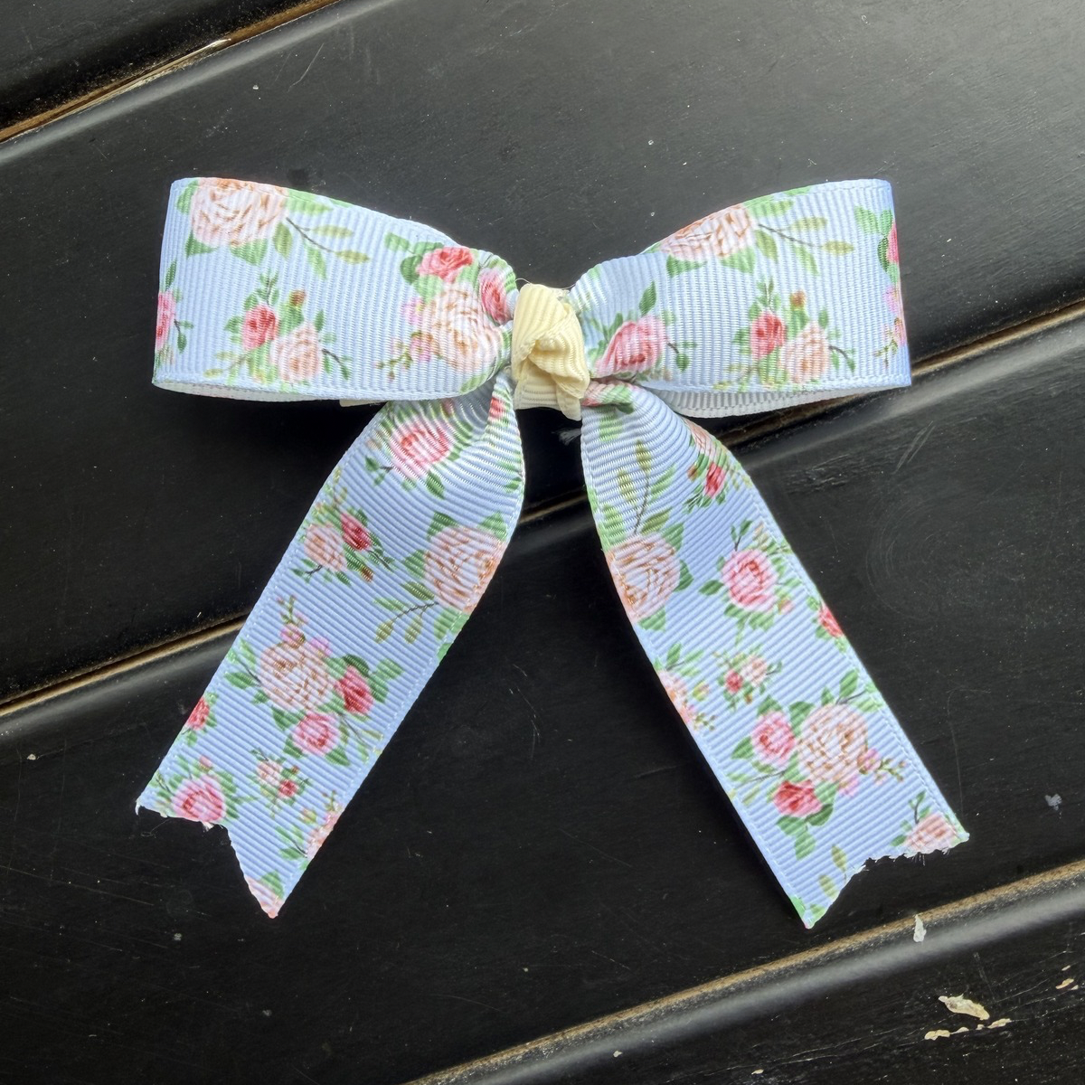 Flower Bow with tails - choose your medal