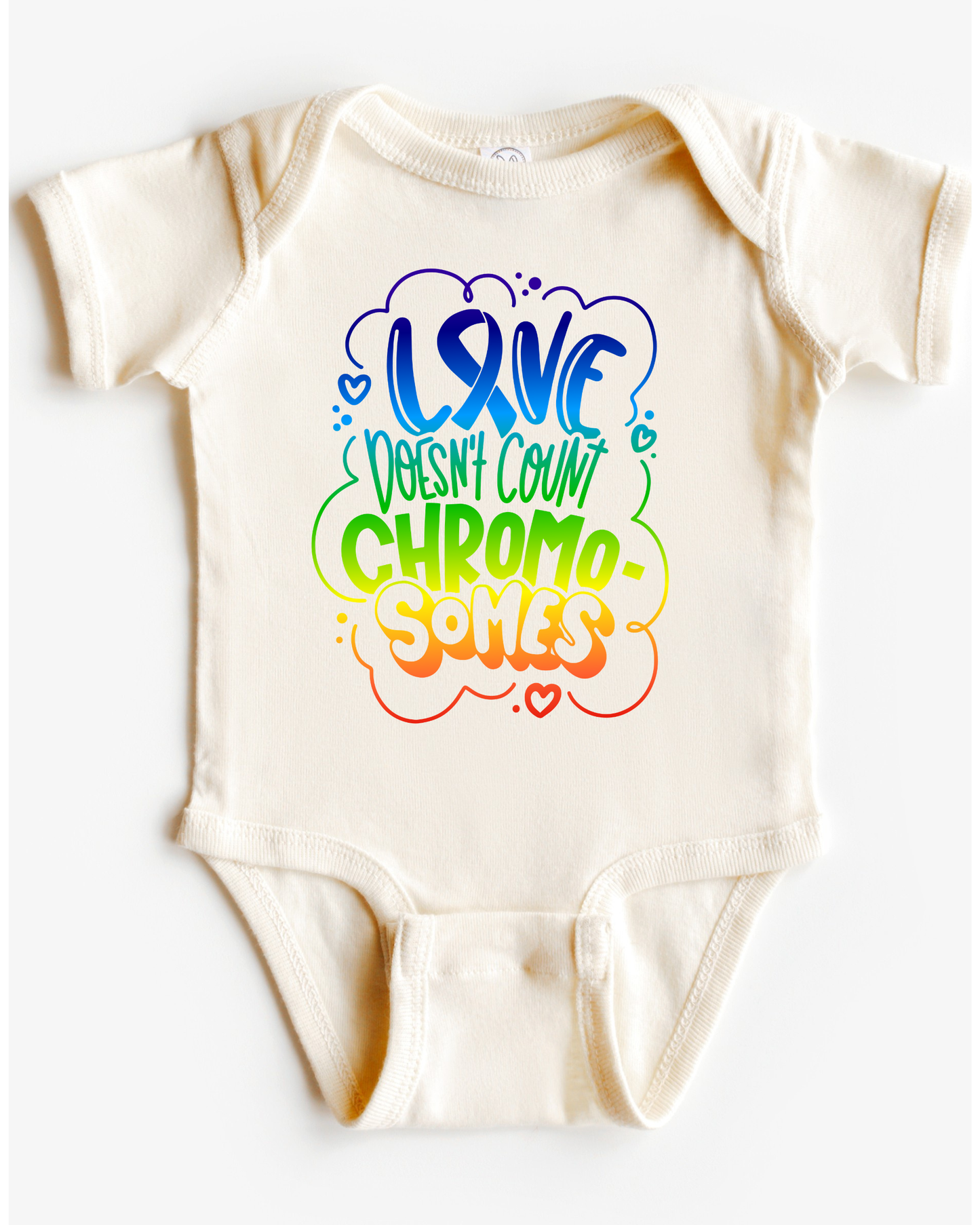 Love Doesn't Count Chromosomes Infant Onesie