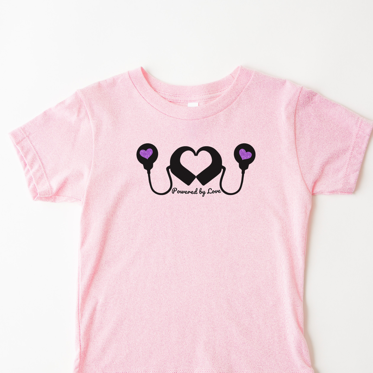 Powered by Love (Cochlear implants) Tee