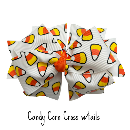 Candy Corn Bow