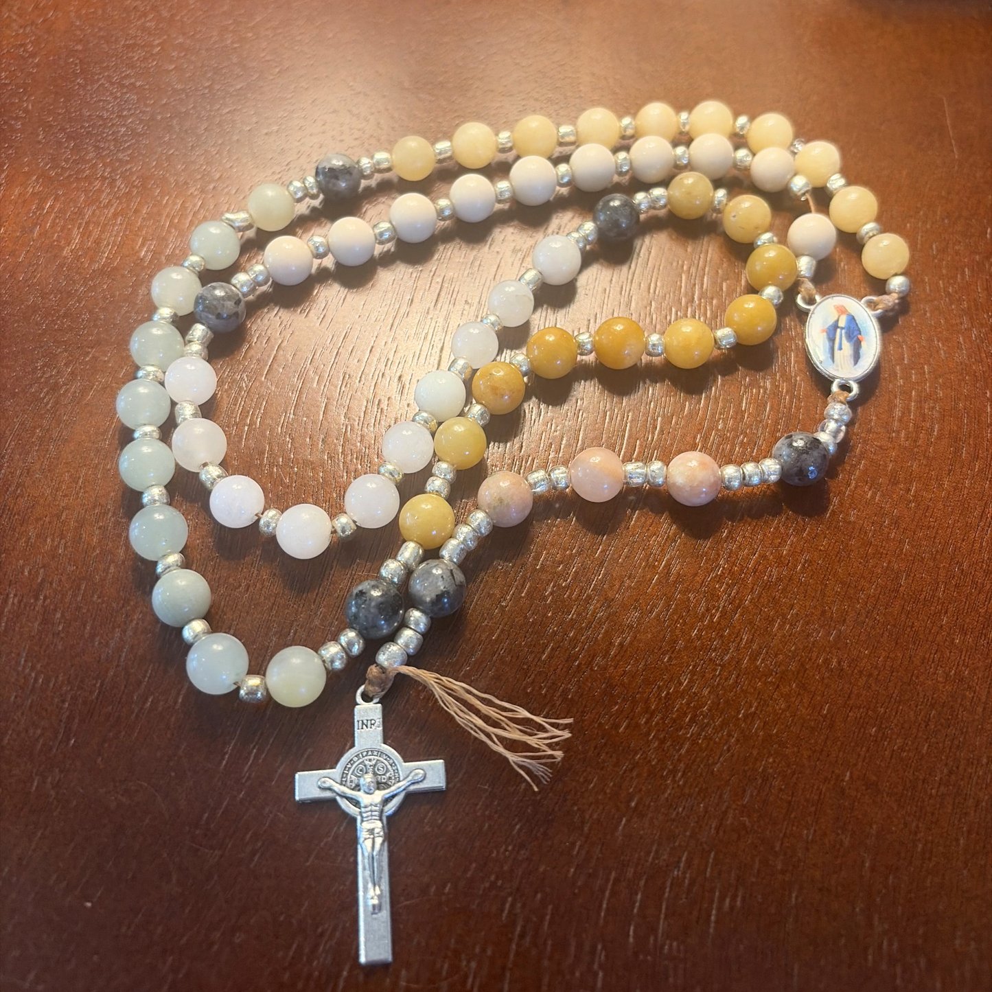 Light Gemstone Rosary