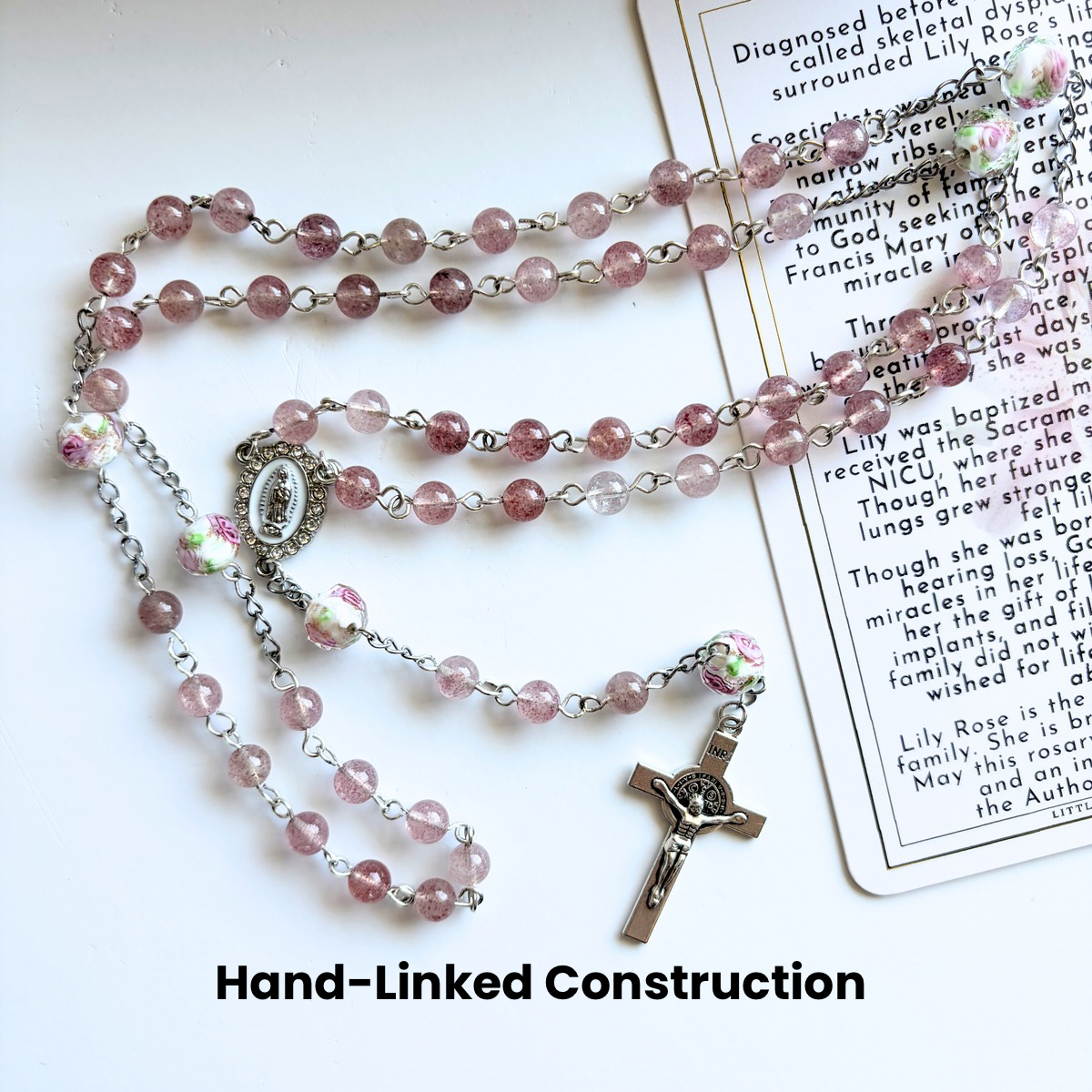 Lily Rose Story Rosary