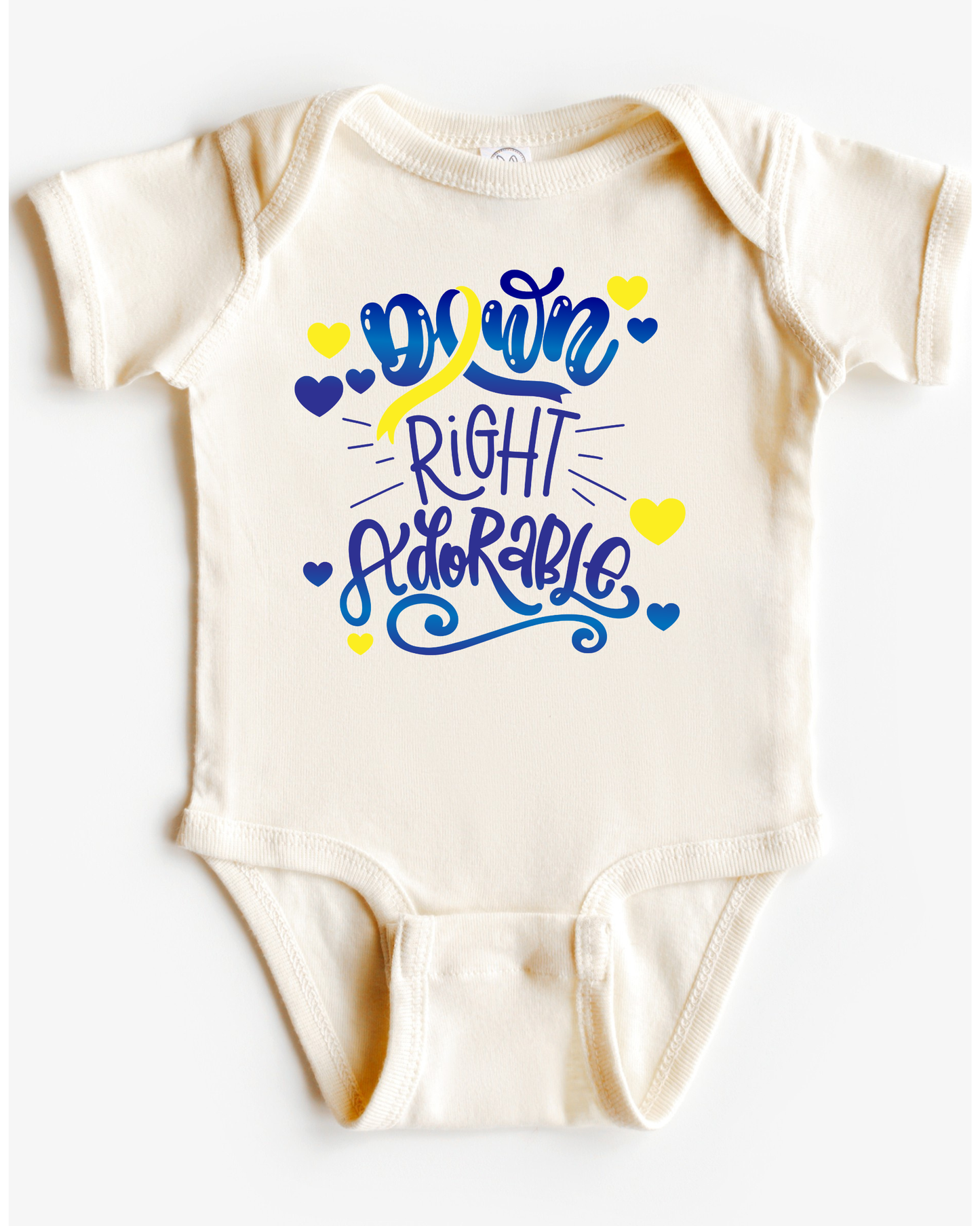 Down Right Adorable Infant Onesie