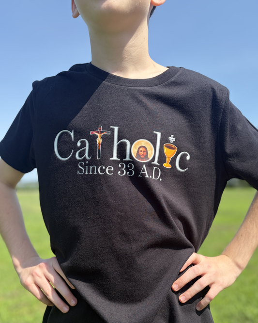 Catholic tee for all ages