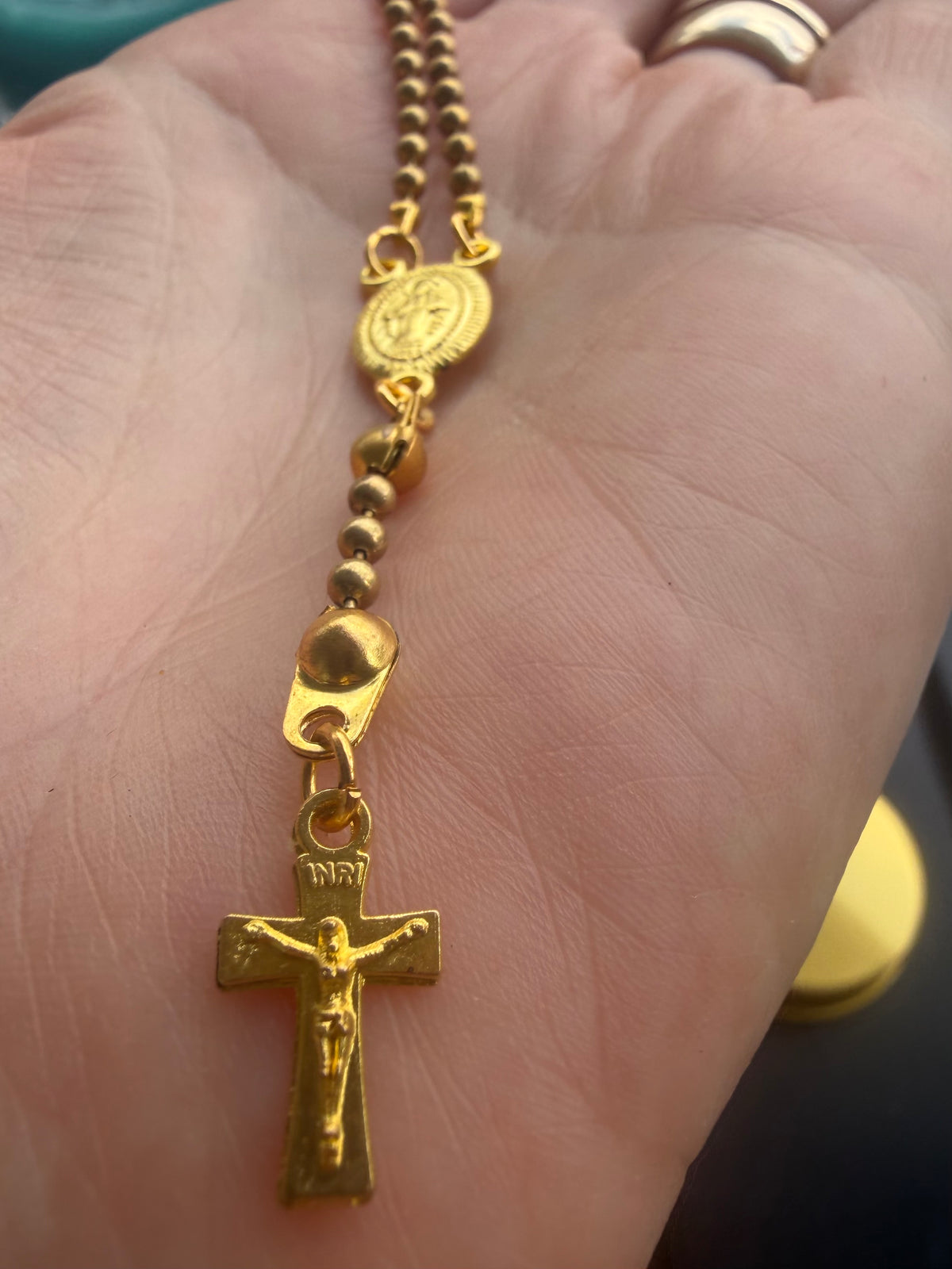 Army Nurse's Miniature Pull Chain Rosary