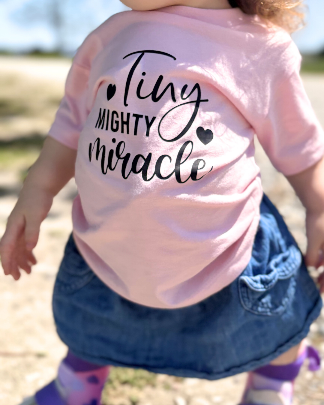 Tiny Mighty Miracle Toddler and Youth Tee