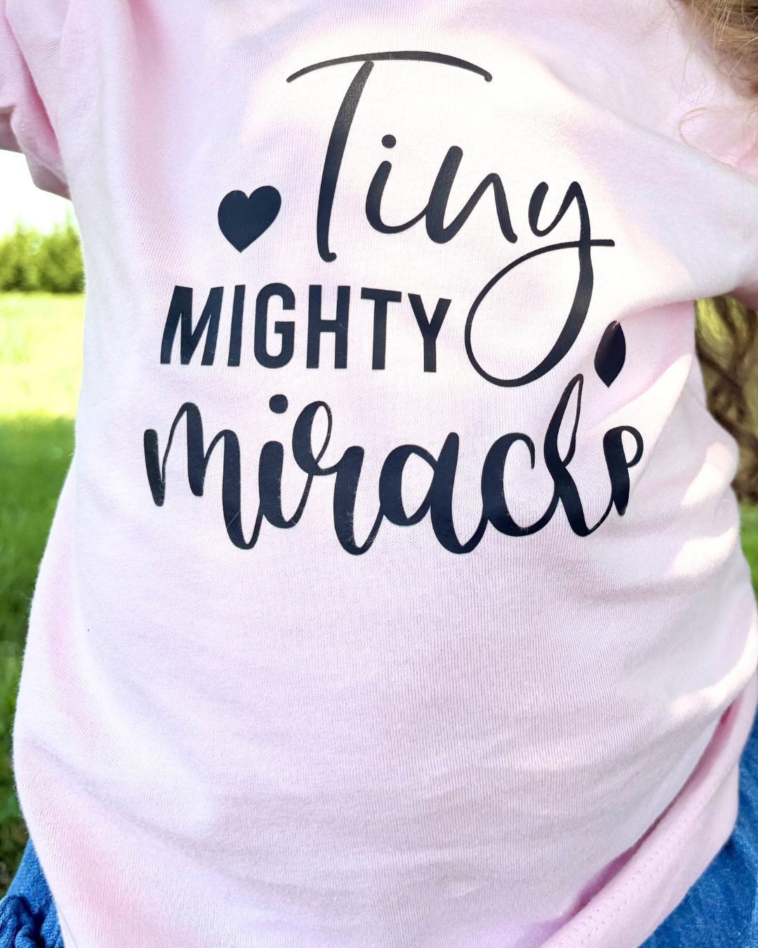 Tiny Mighty Miracle Toddler and Youth Tee