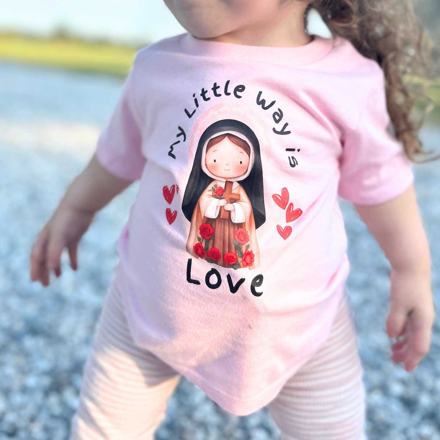 Little Way is Love Infant, Toddler, and Youth Tee