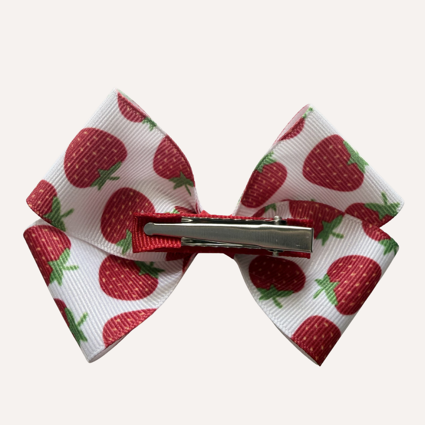 Strawberry Patch Bow- Choose Your Medal