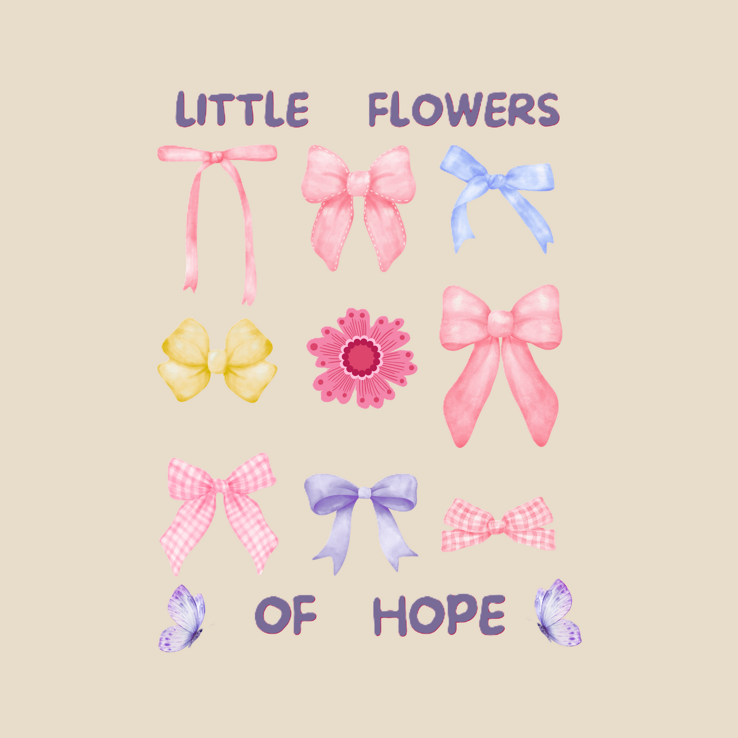 Little Flowers of Hope Tee