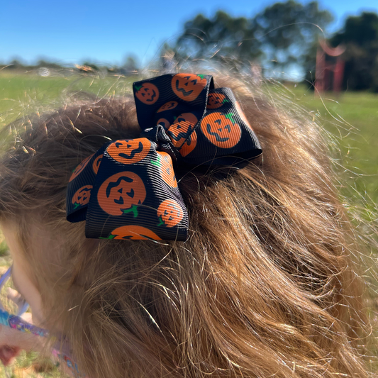Pumpkin Patch Bow