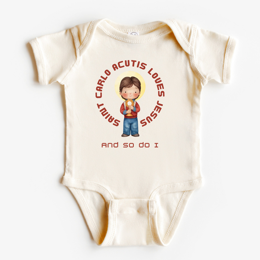St. Carlo Acutis Infant Onesie