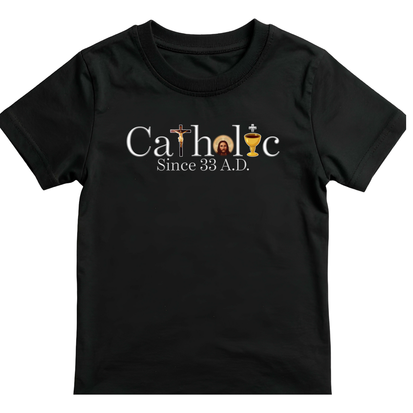 Catholic tee for all ages