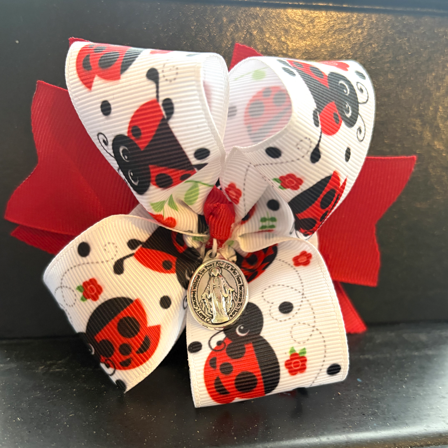 The Little Ladybug Bow-choose your medal