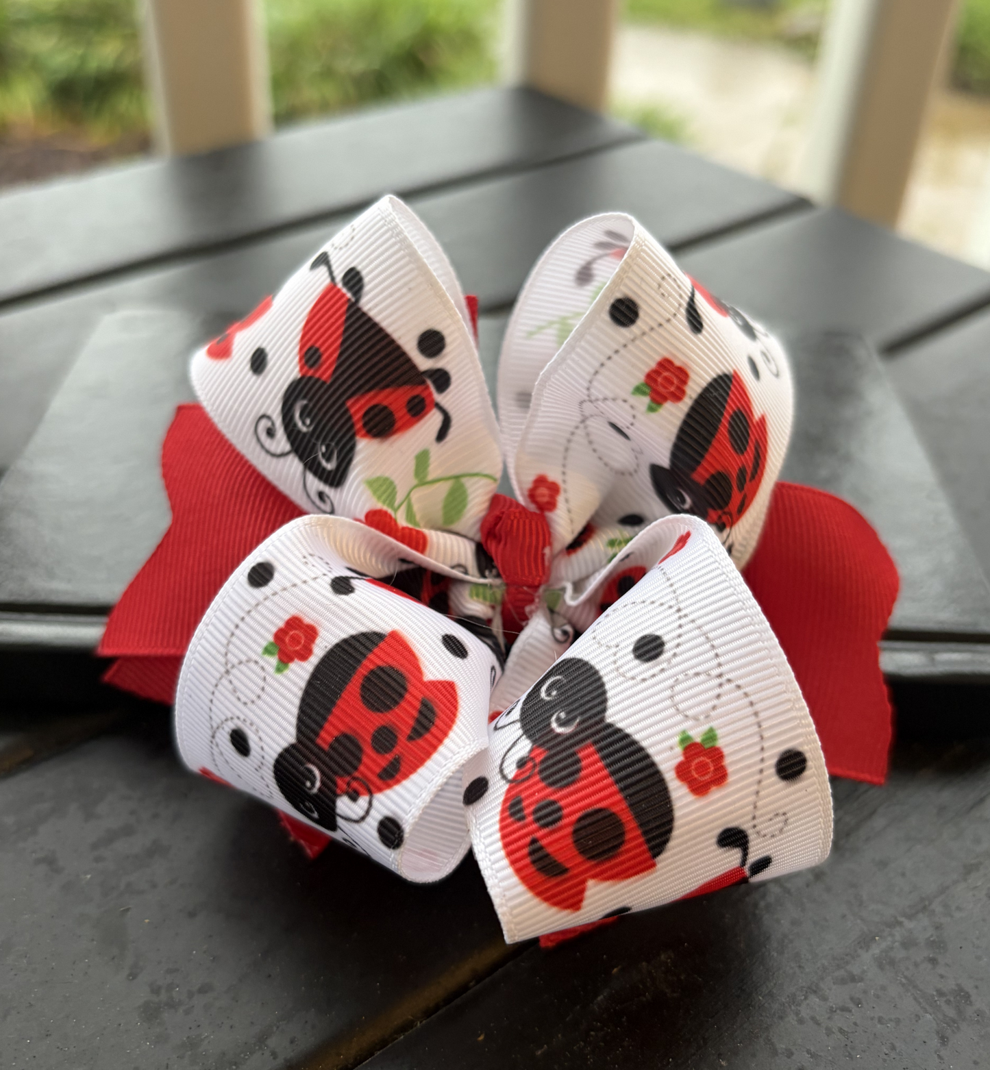 The Little Ladybug Bow-choose your medal