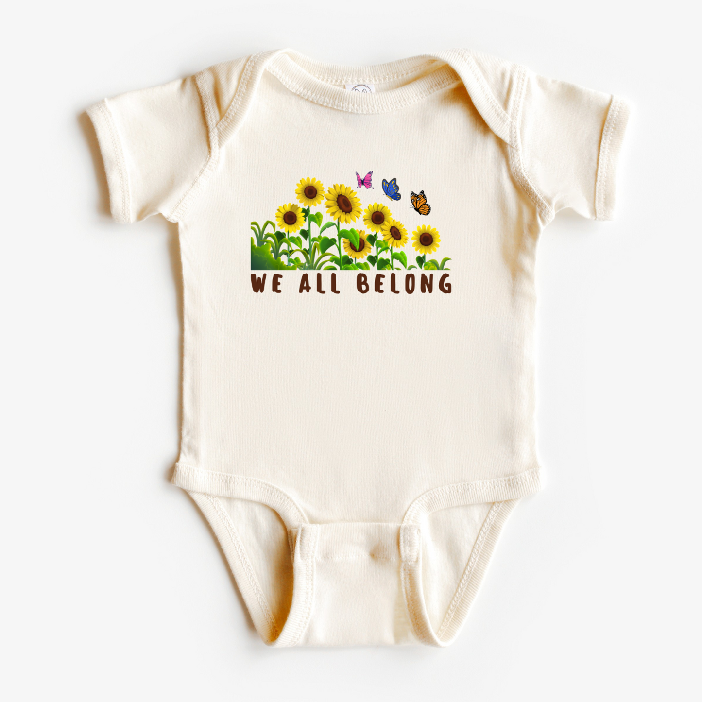 We All Belong Infant Onesie