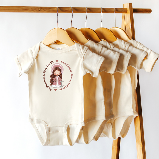 St. Philomena Infant Onesie