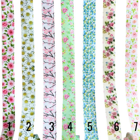 Flower Bow with tails - choose your medal