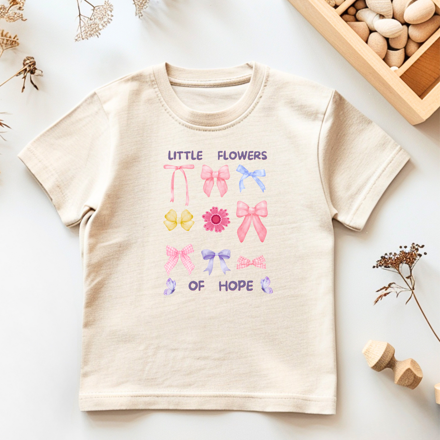 Little Flowers of Hope Tee