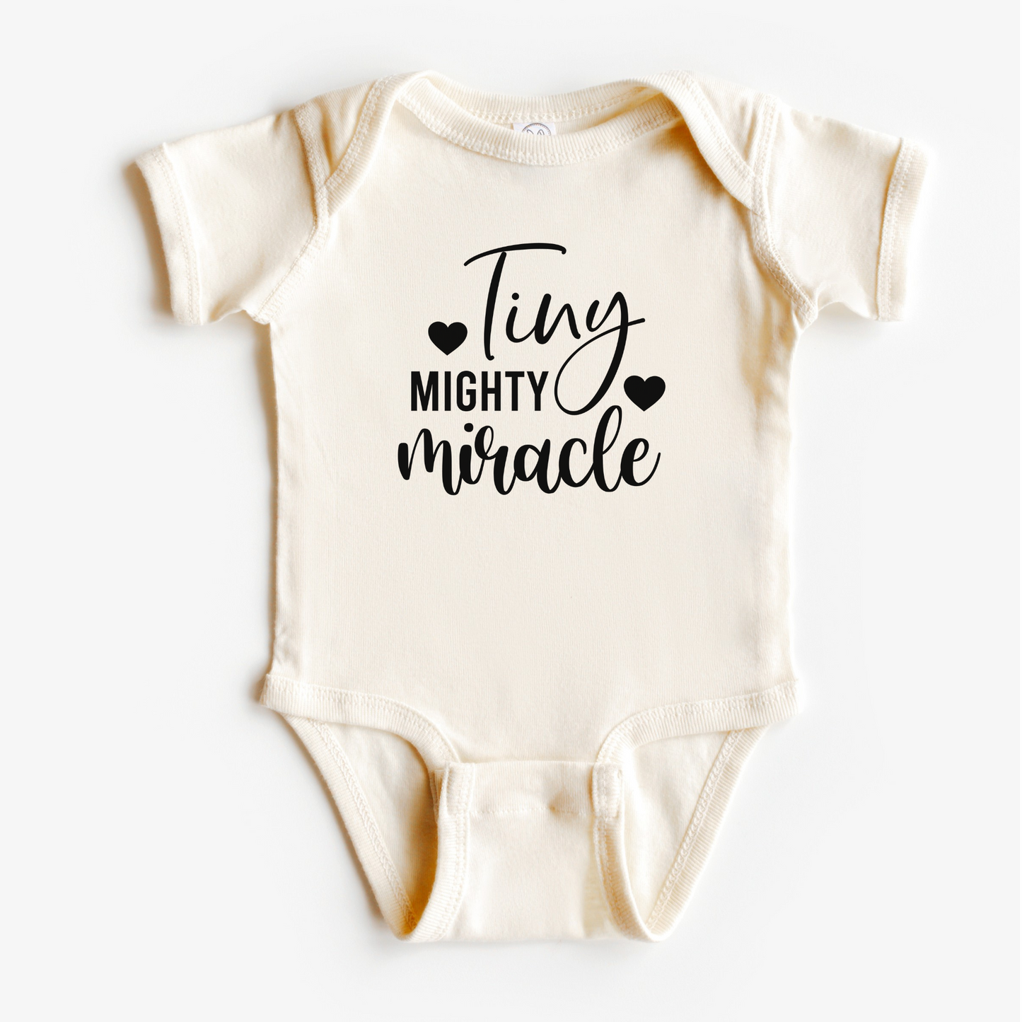 Tiny Mighty Miracle Infant Onesie