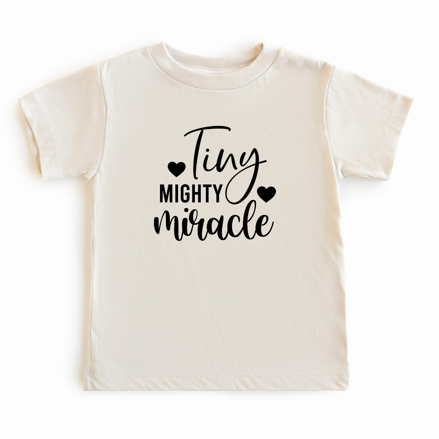 Tiny Mighty Miracle Toddler and Youth Tee